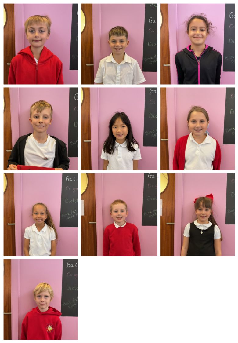 Photos of this year's Criw Cymraeg